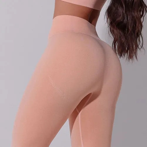 Calça Fitness Encantadora Salmão Mesclado